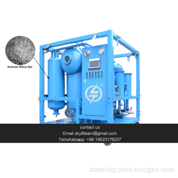 Assen ZYD-I high vacuum transformer oil regeneration system